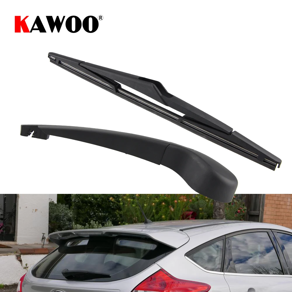 KAWOO Car Rear Wiper Blades Back Window Wipers Arm For Ford For Focus ST Hatchback (2012 Onwards) 310mm Auto Windscreen Blade