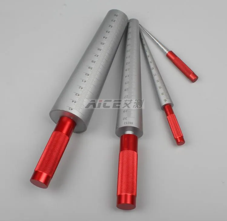 

Cone Feeler Taper Aperture Gauge Round Hole Tapered Ruler Plastic Pipe Inner Diameter of the Pipe Quickly Measured 1-45mm