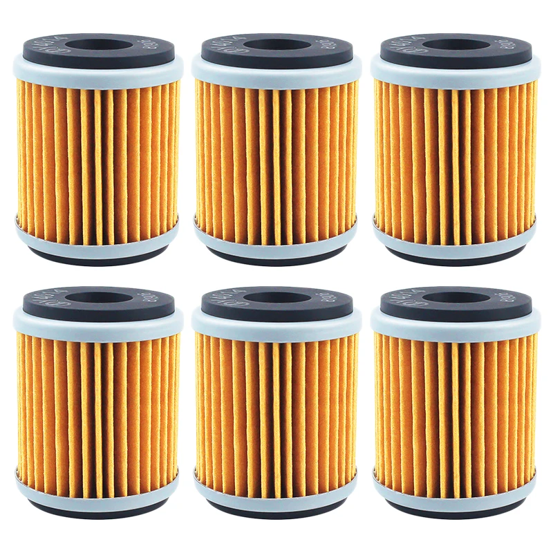 1/4/6 pcs Motorcycle parts Oil Filter For HM Moto Urban Scrambler City 125 2008-2015 Trail Locusta 200 4T 2011-2015