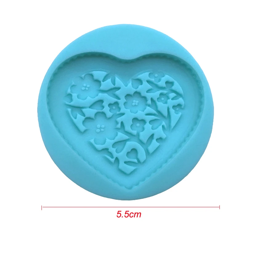 Love Shapes Silicone Baking Molds Fondant Cake Decorating Tools