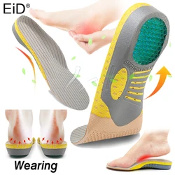 EiD PVC Orthopedic Insoles Orthotics flat foot Health Sole Pad for Shoes insert Arch Support pad for plantar fasciitis Feet Care