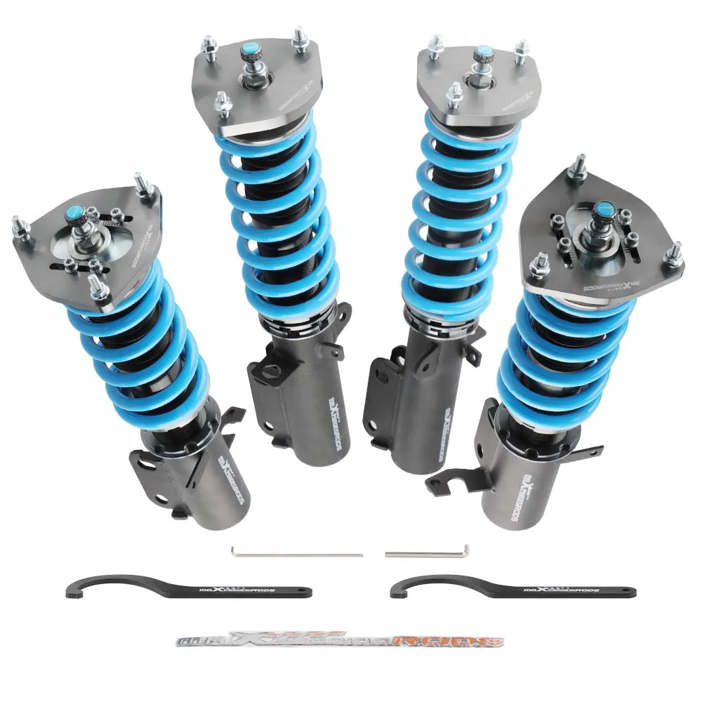 Maxpeedingrods 24 levels adjustable damper Coilover For Toyota Corolla E90 E100 E110 AE92 AE101 AE111 88-99 Shock Absorber