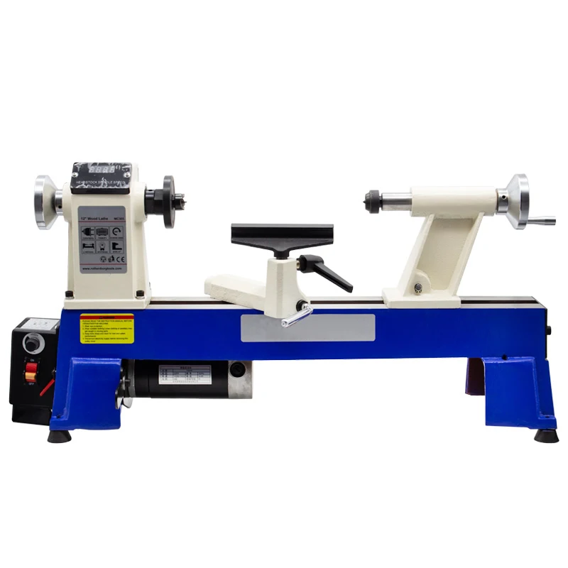 Woodworking lathe miniature household multi-function desktop wood rotating machine small bead machine speed control lathe