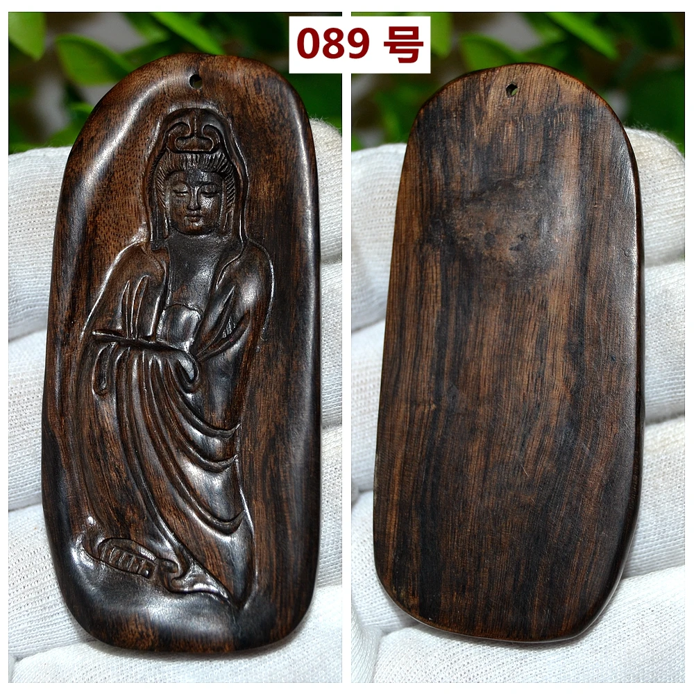 Dara Dry Eaglewood Pendant Brand Carving Hand Pieces Guanyin Maitreya God of Wealth Hangtag Brand High Oil Dense Fragrance aloes