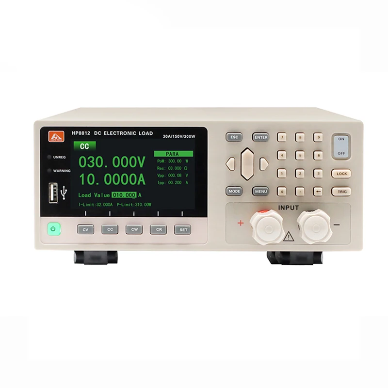 HP8151-L 프로그래밍 가능한 DC 전자 부하 배터리 부하 테스터 150V/30A/150W 리플 테스트 기능