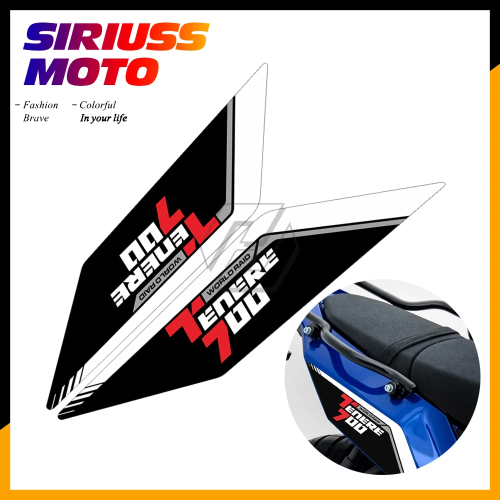 

Motorcycle Tail Fairing Decal Case for Yamaha Tenere 700 2019-2021