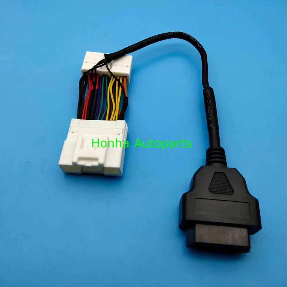 26 pin male female connector Tesla model 3 OBD II diagnostic harness electronic cable of new energy vehicle