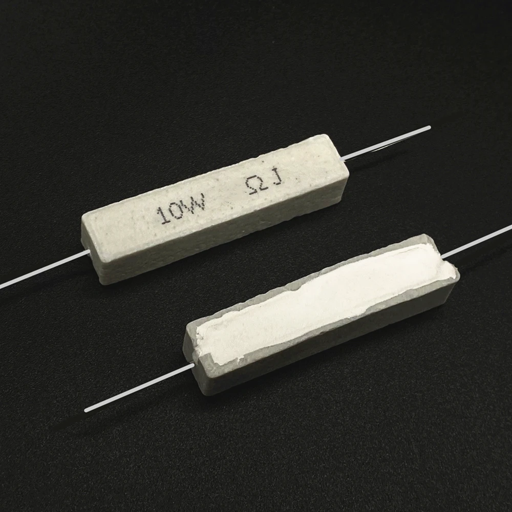 10pcs 10W 5% Cement Resistor Power Resistance 0.1 ~ 10K 0.1R 0.5R 10R 50R 0.22 0.33 0.5 1 2 5 8 10 15 20 25 30 100 1K 2K 3K ohm