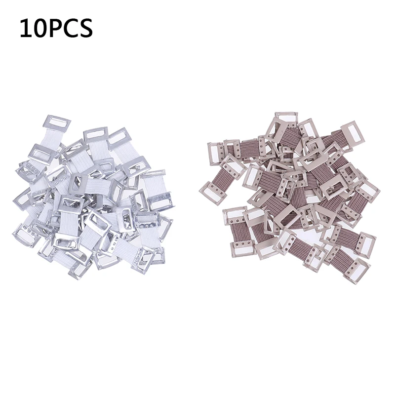 10/30Pcs clip per fasciatura di ricambio fasciatura elastica avvolgere clip in metallo elasticizzato morsetti di fissaggio ganci Kit di pronto