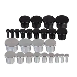 8/10/12/14/16/18/20/22/28/30/32/38 Mm อลูมิเนียม Dump Blow Off วาล์ว Bov Blanking Plug ซิลิโคนท่อ Blanking Plug