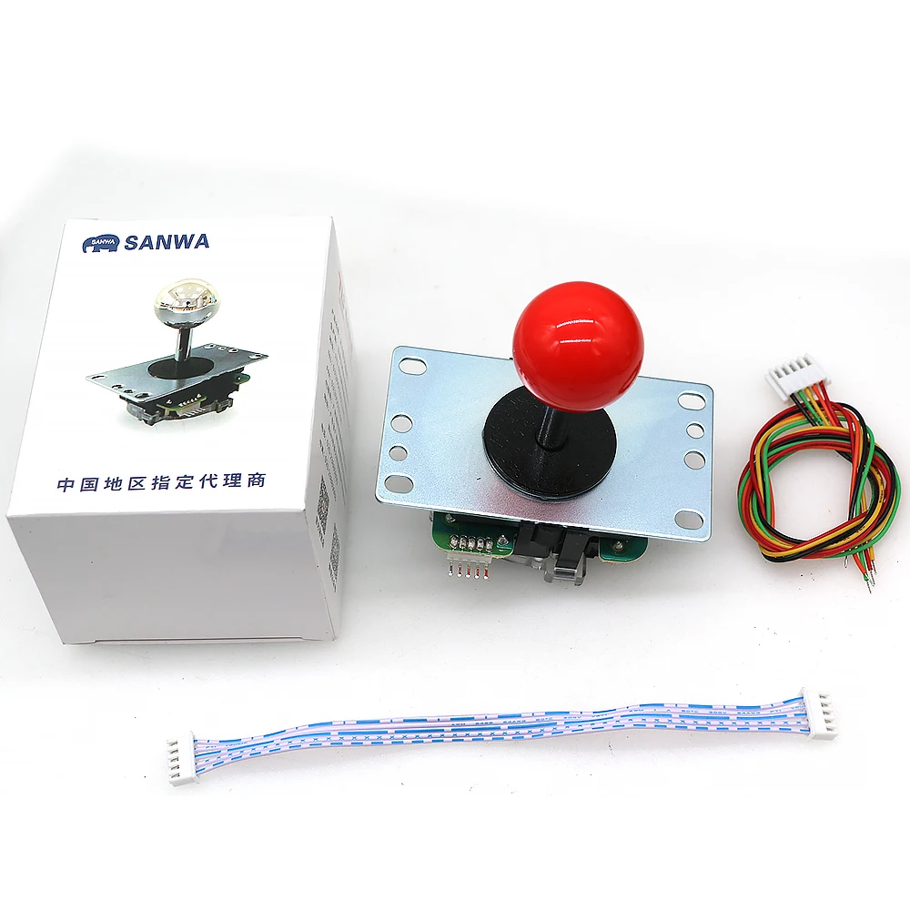 Original Japan Sanwa Joystick JLF TP 8YT Fighting Rocker With