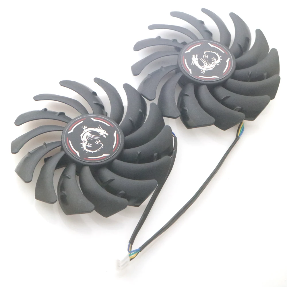 PLD09210S12HH 85mm 12V 0.40A 4Pin VGA Fan For MSI GTX1650 GTX1660 GTX1660Ti GAMING/X Video Graphics Card Cooler Cooling Fan