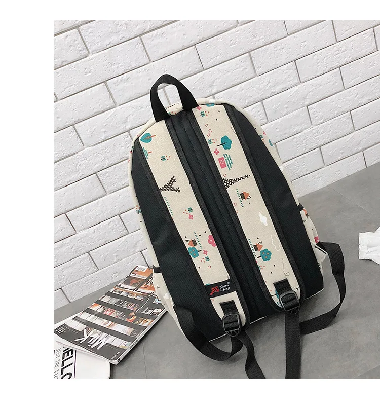 Fashion printing Backpack 2023 Women Backpack Leisure school bag Teenage Girl Bagpack Rucksack Knapsack Backpack For Female