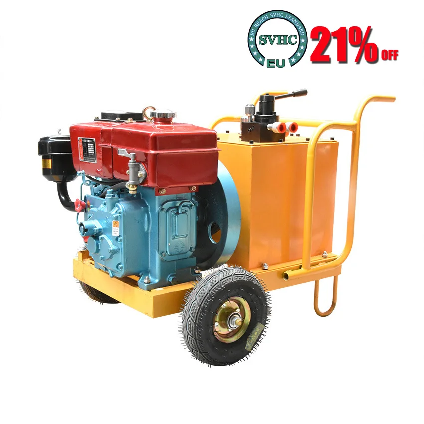 

Diesel Power Rock Splitting Machine 500T Pressure Hydraulic Concrete Mine Rock Splitter Equipment With 1pc Splitting Gun