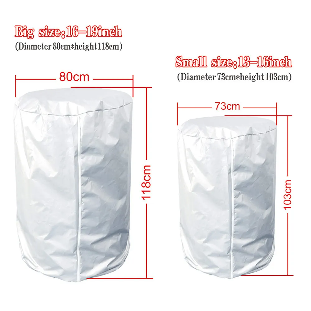 New Big Capacity Car Tire Cover 4 Tires Capacity S/L Waterproof Dust-Proof Driving Car Tire Cloth Car Tire Cover Bag Outdoor