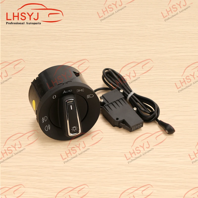 Auto Light Sensor With Headlight Switch Knob for VW Golf 5 Tiguan 5ND 941 431B