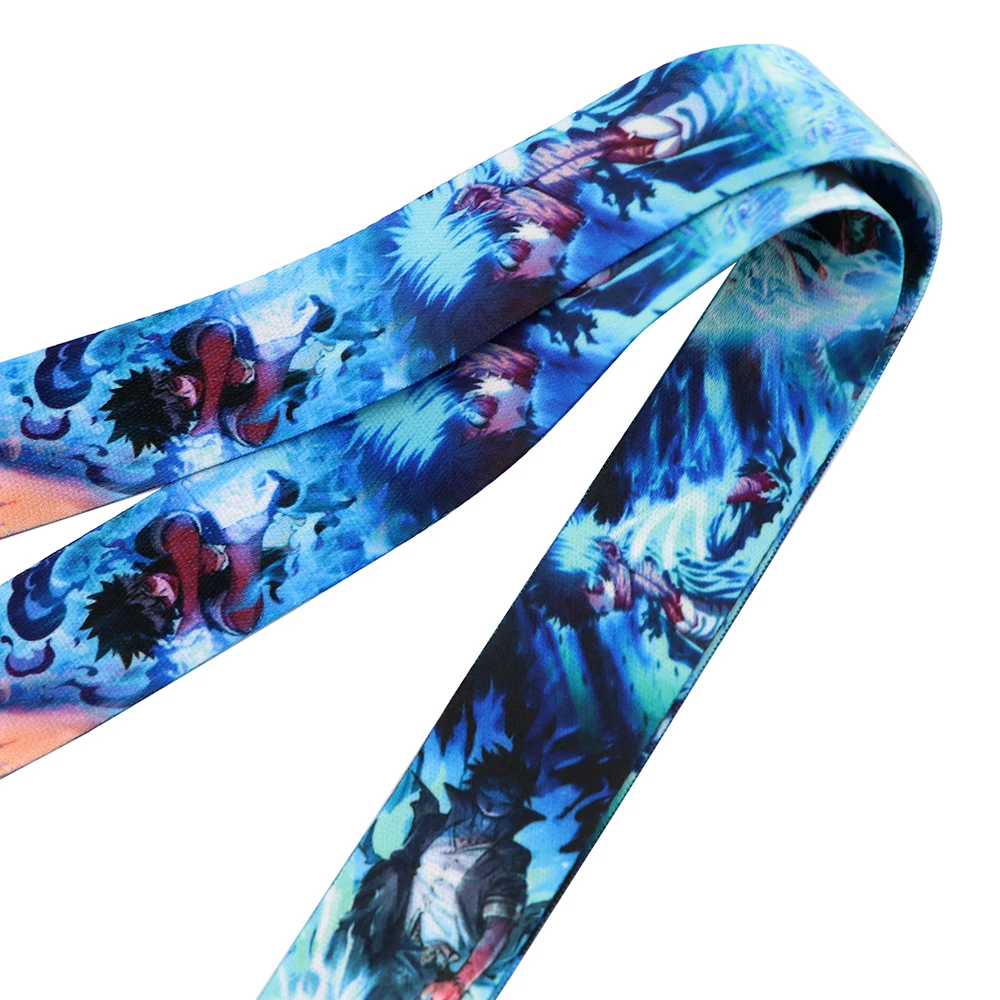 Flyingbee Mein Hero Wissenschaft Cartoon Schlüssel Kette Lanyard Geschenke Für Kind Studenten Freunde Telefon USB Abzeichen Halter Halskette X2389