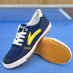 Chaussures de tennis de table respirantes professionnelles pour hommes et femmes, chaussures de sport, l'offre elles de tendon, chaussures d'entraînement de badminton