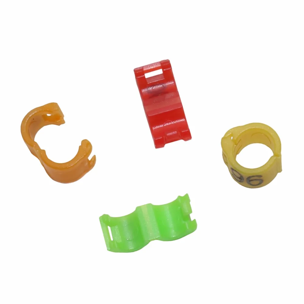 Bird carrying tool Inner 2.7/ 3/4/4.5/5mm Canary Clip Ring Bird Pigeon Small Parrot Leg Rings Birds Foot Rings Bird Clip Ring