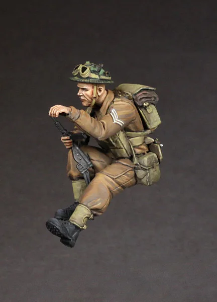 Figurine modèle GK en résine 1/35, corps britannique, kit non assemblé et non peint