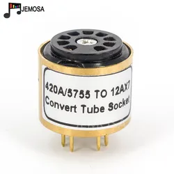 1PC JW 5755 Western Electric 420A USA WE420 Vacuum Tube Adapter Replace 12AX7 ECC83 Tube HIFI Audio Vacuum Tube Amplifier