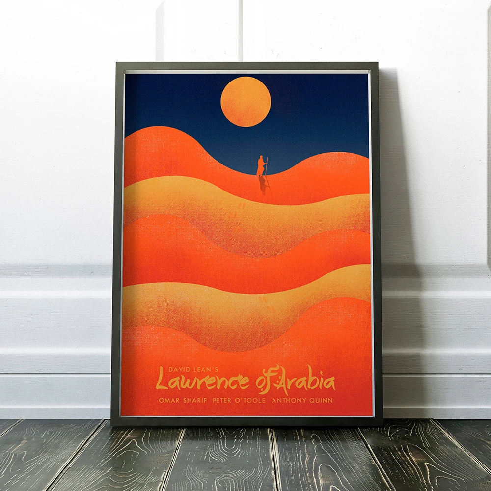 Lawrence of Arabia Movie Poster Peter O'Toole David Lane Cult Movie Canvas Painting Pictures Nordic Vintage Prints Home Decor