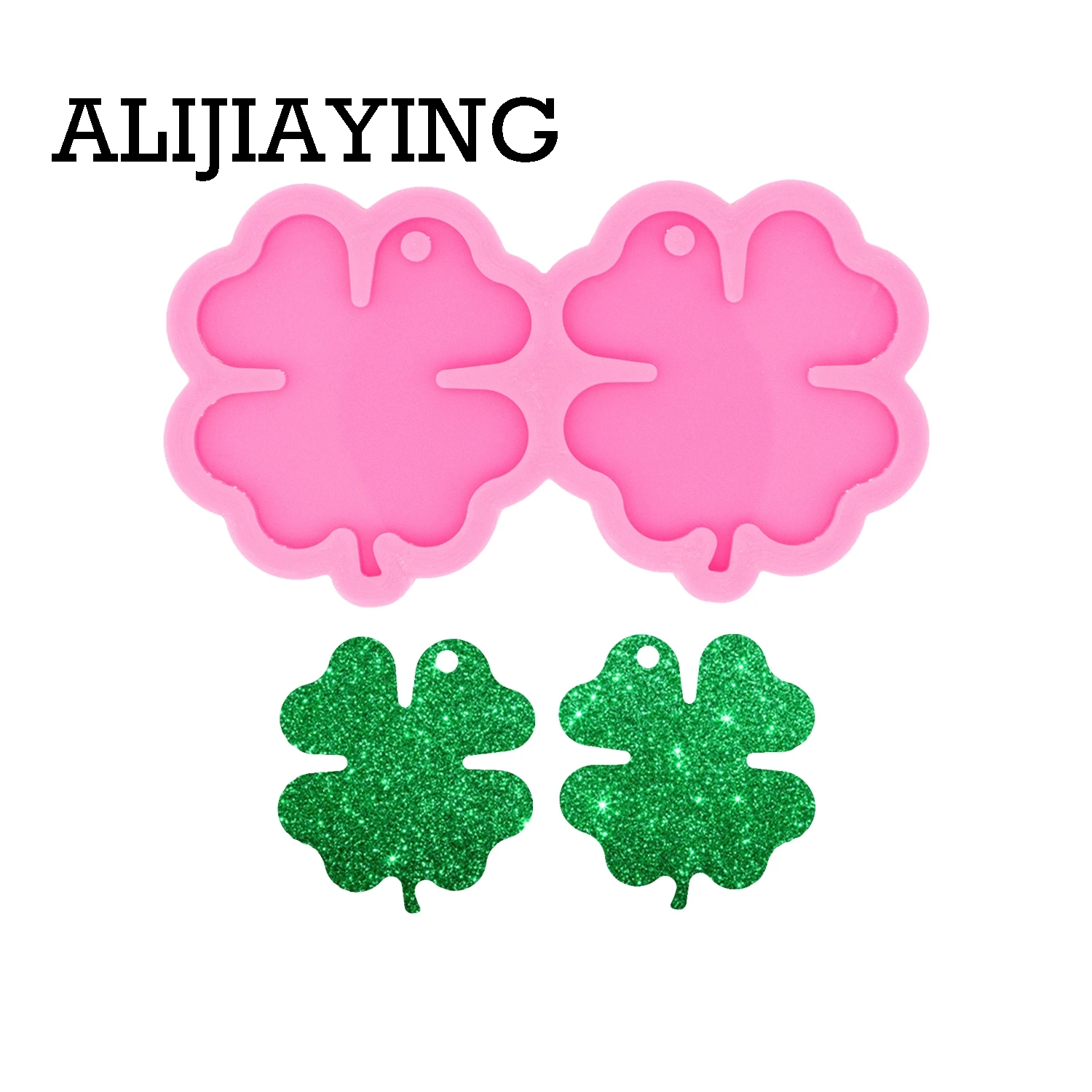 Resin Art Earrings Design - DY0549 Smooth Art Design Resina Epóxi