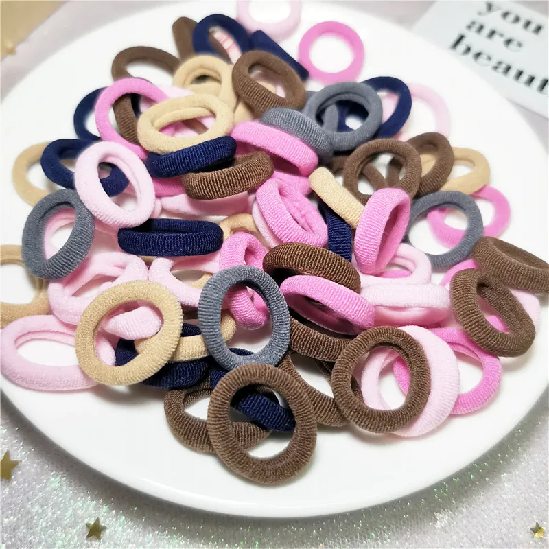 Резинки для волос эластичные детские, 50/100/200 шт.