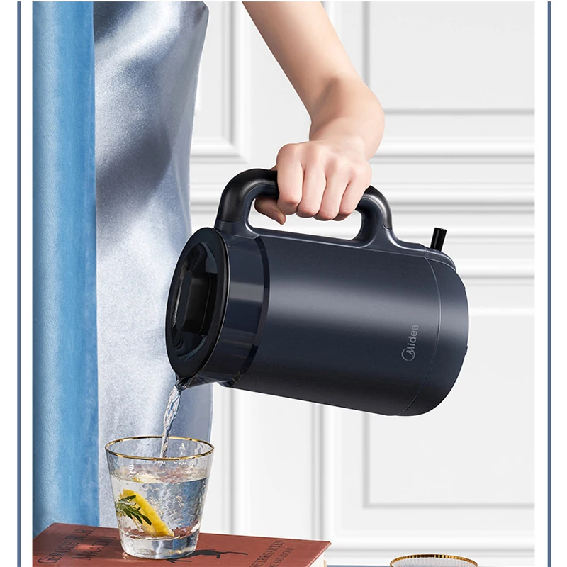 ميديا غلاية كهربائية 304 الفولاذ المقاوم للصدأ 1500 واط سريع سخان مياه الغليان التلقائي التدفئة انقطاع التيار الكهربائي للمنزل SH15X1-202