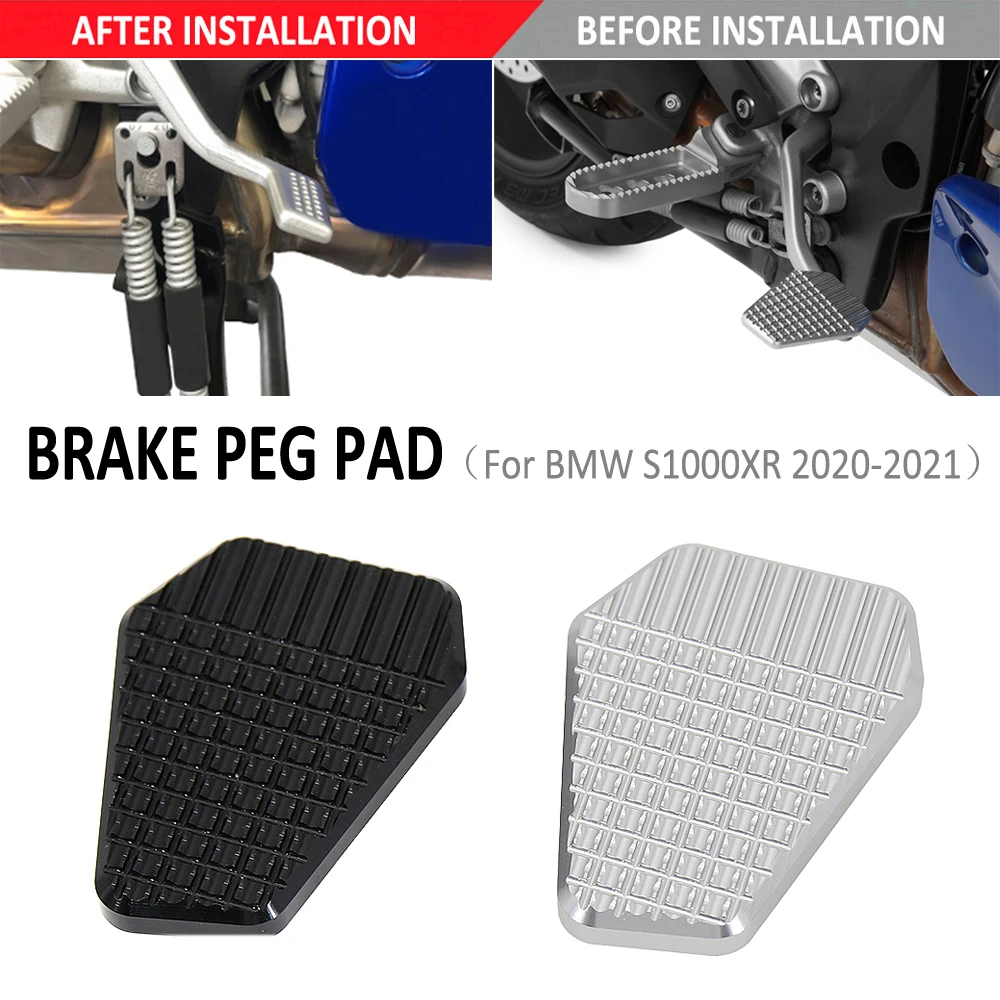

Motorcycle Rear Foot Brake Lever Pedal Enlarge Extension Rear Brake Peg Pad Extender For BMW S1000XR S 1000 S1000 XR 2020 2021