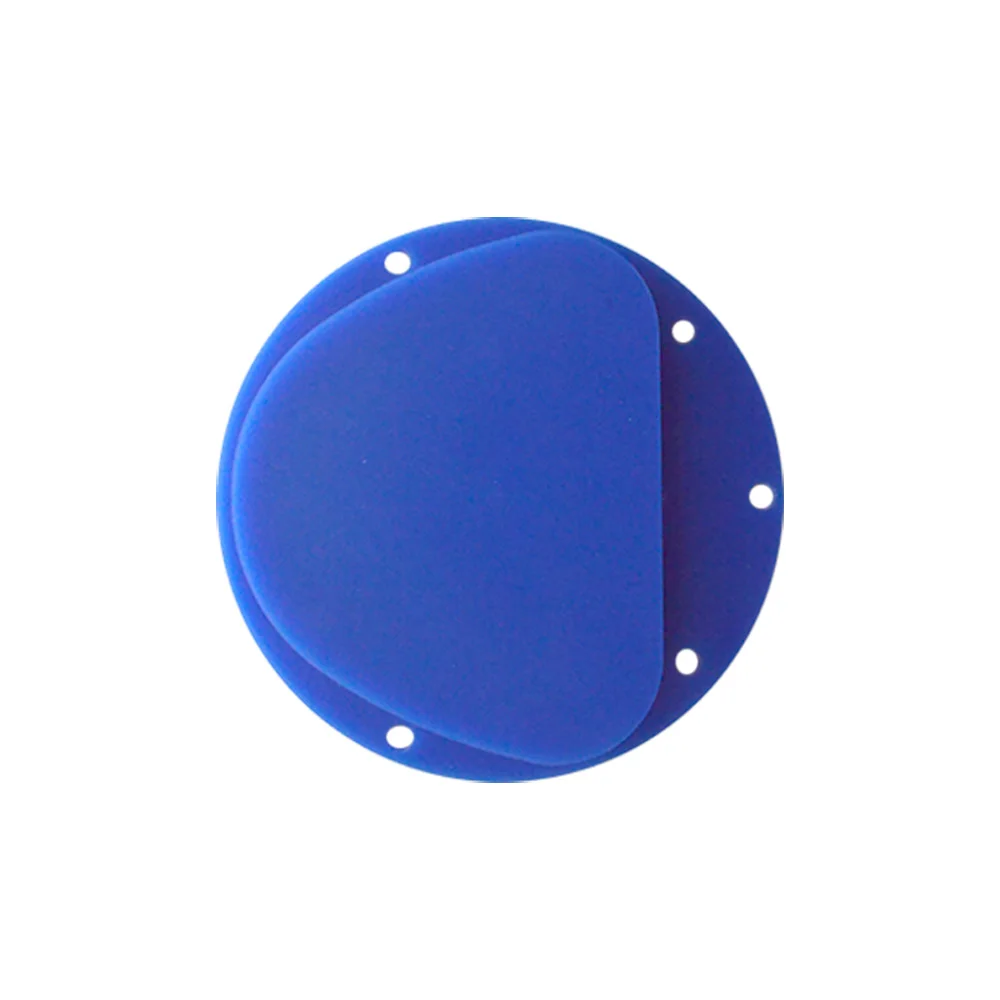 5 pieces Machinable Wax Block 98mm/95mm/71mm (blue)