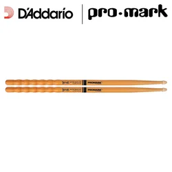 Promark by D'addario American Hickory Glenn Kotche Active WaveHandle 570 Drumsticks, Wood Tip, ActiveGrip Coating