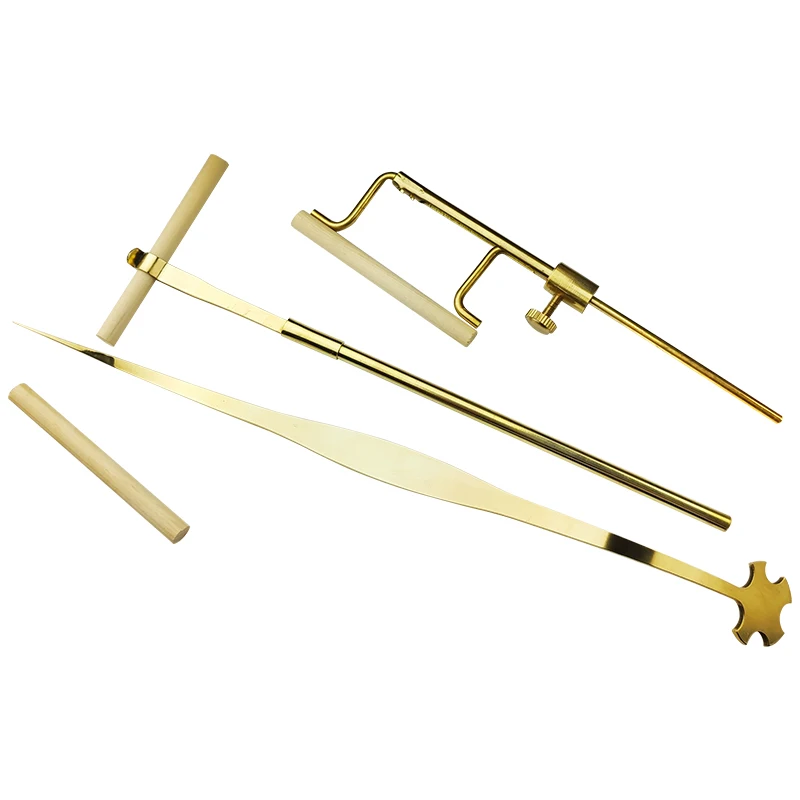 Pure copper violin, cello, instrument production, maintenance, sound column hook, clip, ruler installation tool, accessories