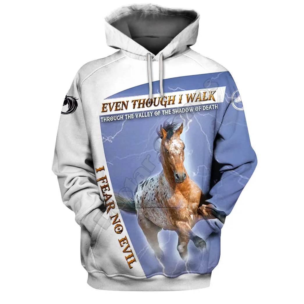 

Appaloosa I Fear No Evil 3D Printed Hoodies Funny Pullover Men For Women Funny Sweatshirts Animal Sweater Drop Shipping 01