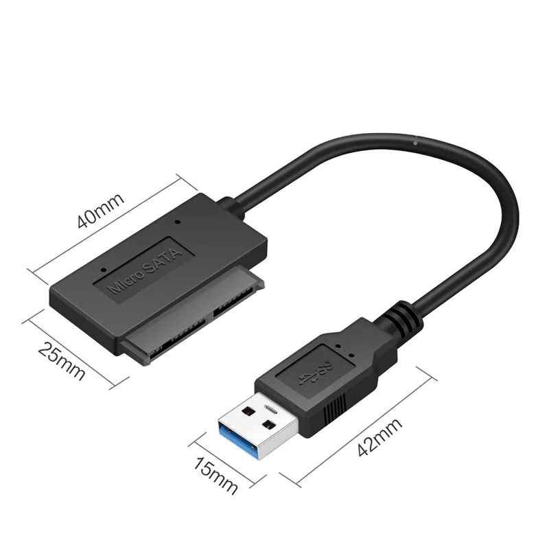 USB 3.0 To Micro SATA Adapter Cable For 1 8
