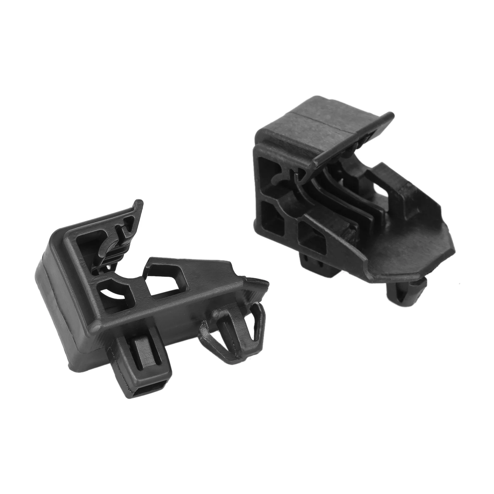 2 Pcs Car Black Plastic Front Headlight Mount Bracket Clips Fit for Toyota Tacoma Prius Corolla Lexus RX300 GX470 53271-12040