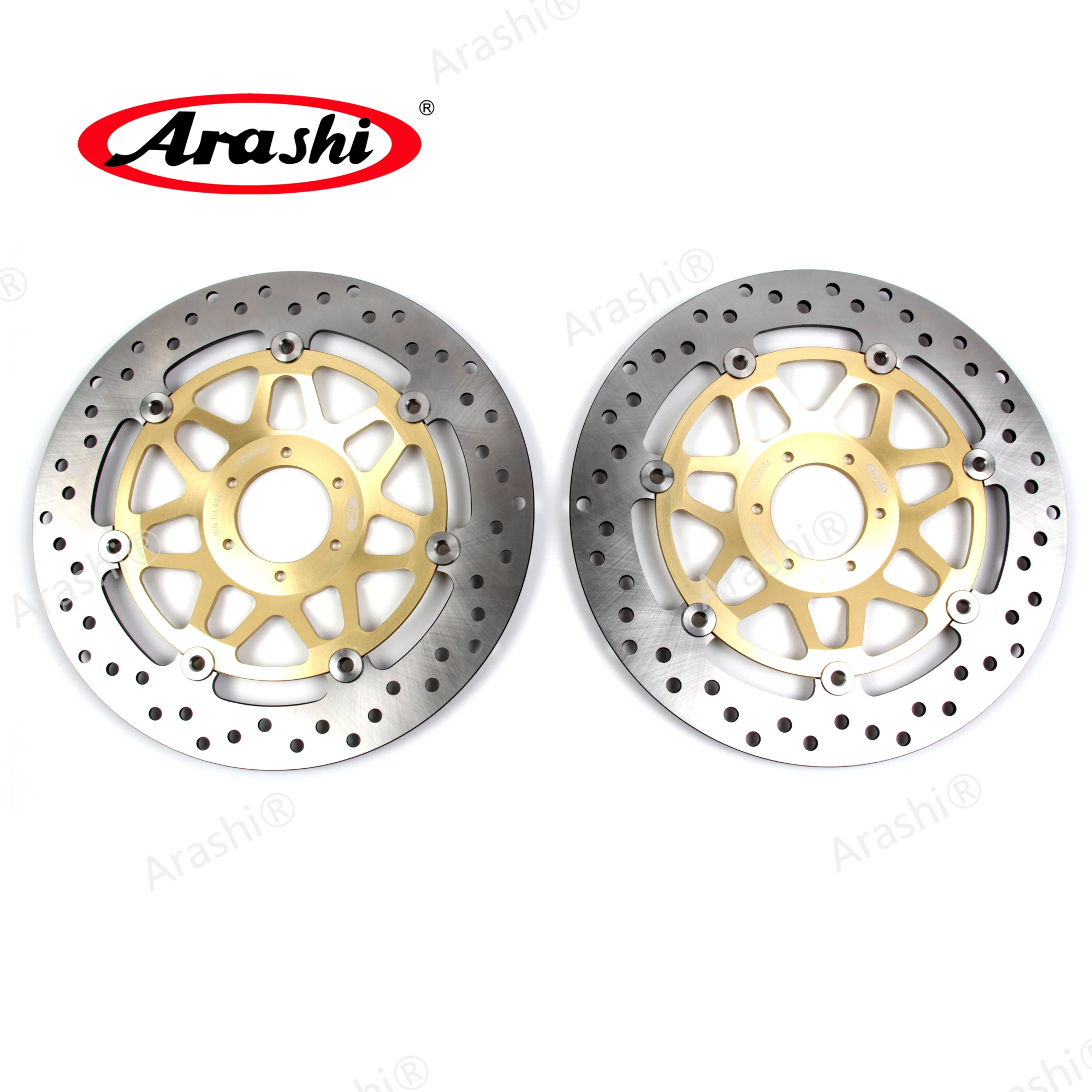 ARASHI CNC Front Brake Rotors Brake Discs For HONDA VFR R 400 1989 1990 1991 1992 1993 VFR-R VFR400R VFRR VFRR400 VFR-R400