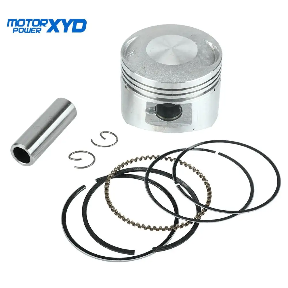 Motorcycle 52.4mm Piston 14mm Pin Piston Set For Lifan 125cc Air/Oil Cooling Horizontal Engines Dirt Pit Bike ATV Quad Parts