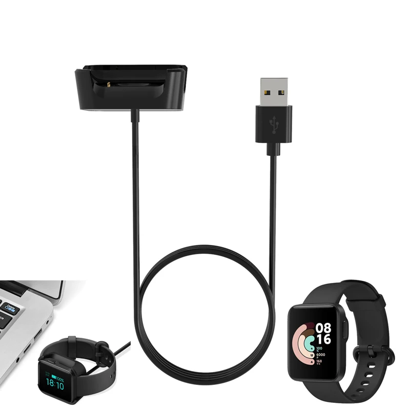 Smartwatch حوض شاحن محول USB شحن سريع كابل سلك الحبل ل شاومي Mi ساعة لايت/Redmi العالمي الساعات الذكية اكسسوارات