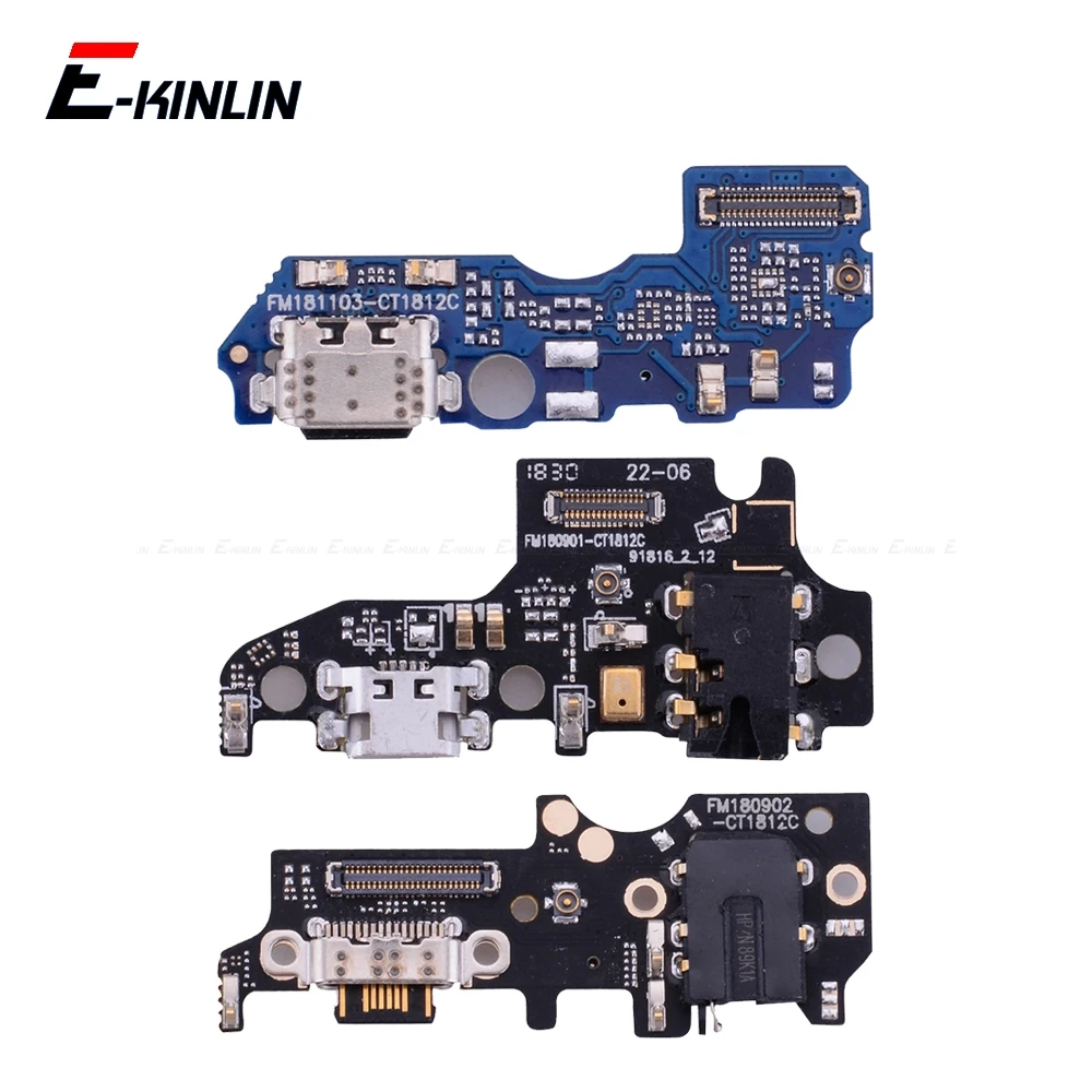 Charger USB Dock Charging Dock Port Board With Mic Microphone Flex Cable For Meizu 16 15 Plus M8 Lite