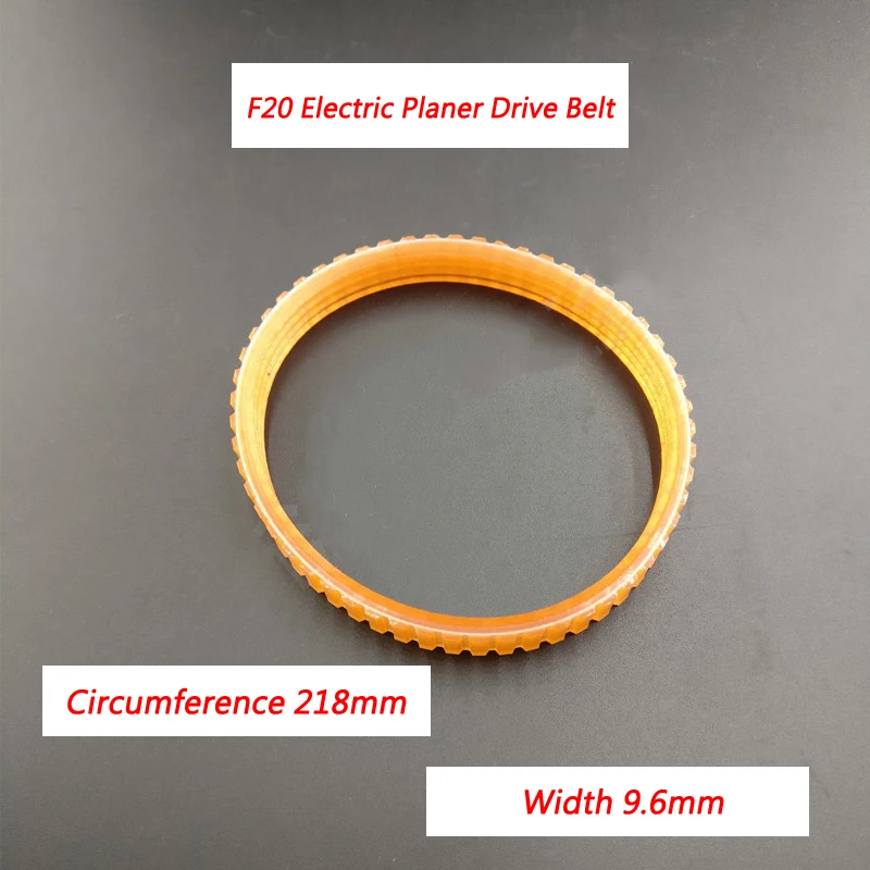 

5 Pieces Electric Planer Drive Belt For F20 Electric Planer Motor Belt. (Width 9.6mm, Circumference 218mm)