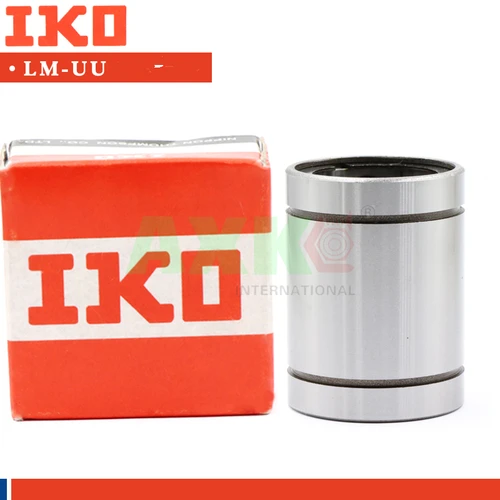 Imagen 1 del producto IKO LM8UU LM 8 10 12 16 20 25 30 35 40 50 60UU eje de varilla larga impresora 3d rodamiento lineal Reprap Anet Prusa I3 impresora 3d