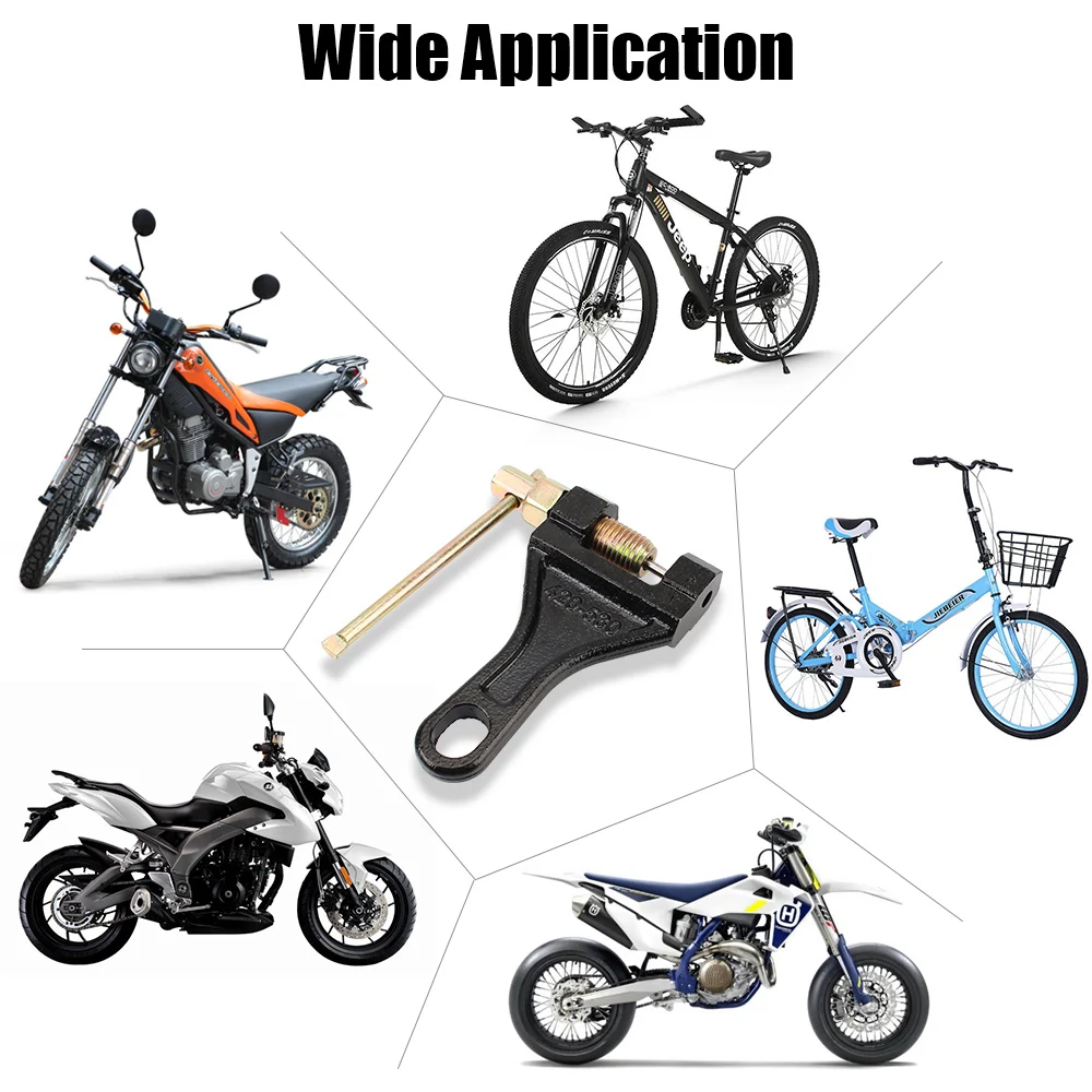 420-530 Chain Breaker Splitter Cutter Clamp ATV MTB Road Cycling Dirt Pit Bike Plier Removal Tool Bicycle Motorcycle Accessories