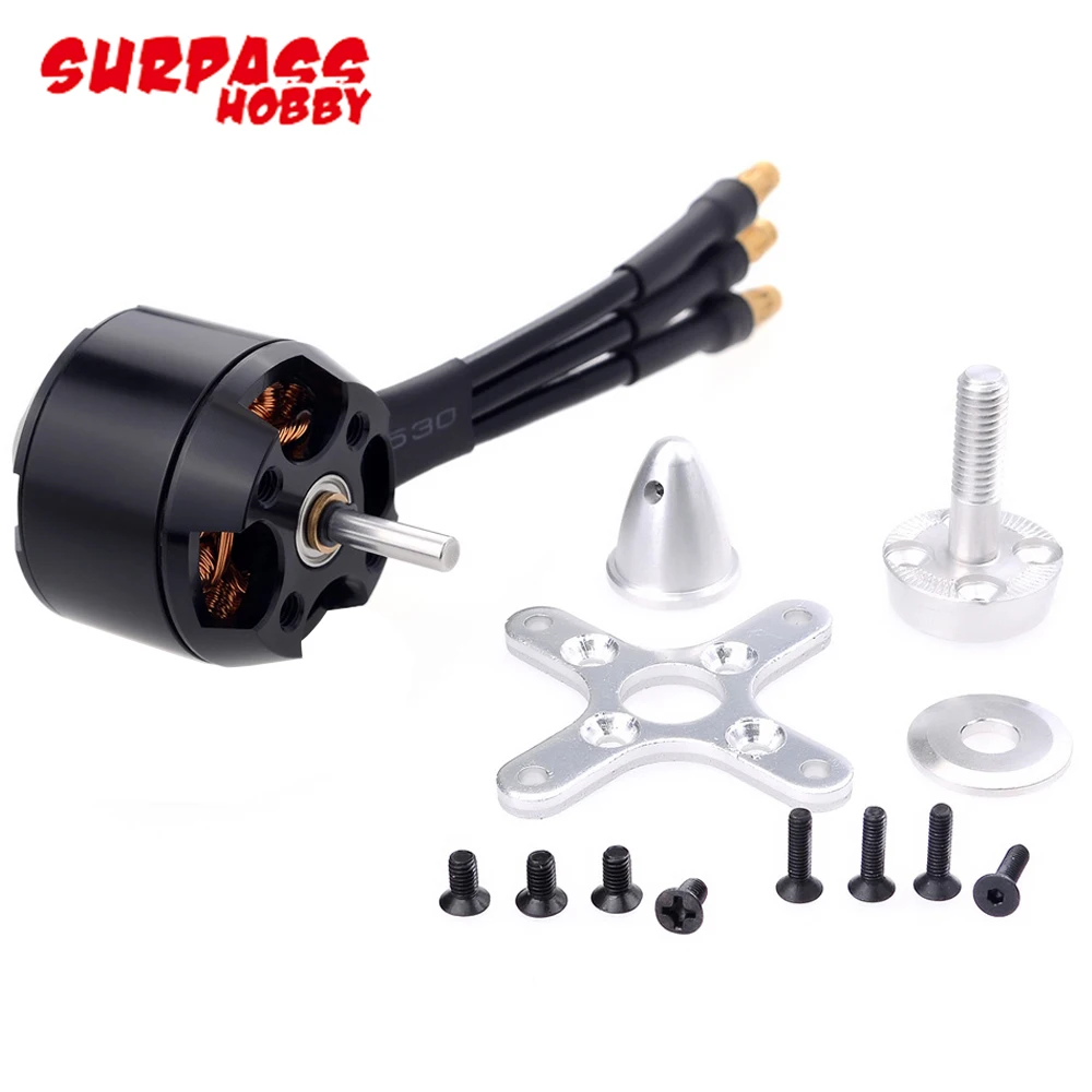 Surpass Hobby C2830 2212 750KV/850KV/1000KV/1300KV 14Poles Brushless Motor For RC Airplane FPV Quadcopter Fixed-Wing Glider Toys