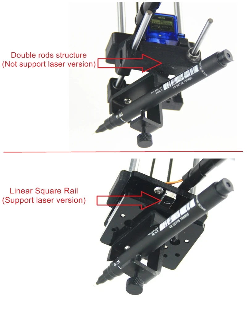 Imagem -05 - Diy Mini Máquina de Roteador Cnc Drawbot Caneta Desenho Robô Máquina Rotulação Corexy xy Plotter Cnc Inteligente