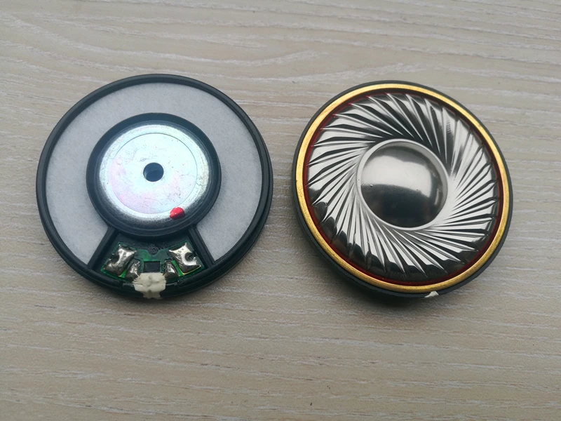 Hifi 50mm Kopfhörer Lautsprecher Einheit Über Ohr Headset Fahrer für Kopfhörer Diy 113db Kupfer Ring Titan Film Neodym Tiefe bass2PC