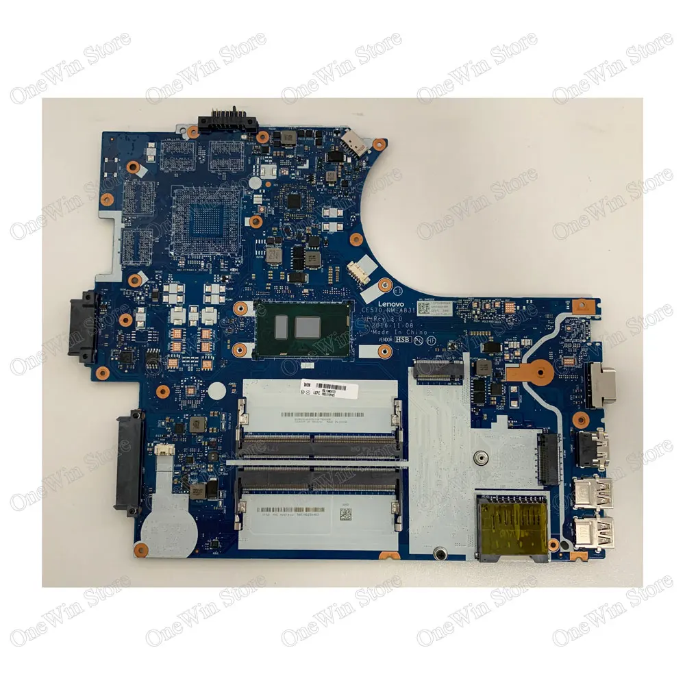 Imagem -05 - Placa Mãe Integrada para Notebook Cpu 520 Win Y1.2 Mais 2.0 para Thinkpad E570 20h5 20h6 Notebook Lenovo Placas de Mãe 100 Testada Fru 01ep405