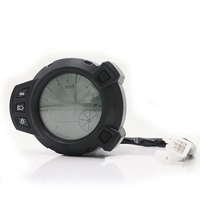 10000RMP LCD Motorcycle Instruments 7 Color Motocycle Speedometer Tachometer Accessories for Yamaha Zuma MBK X125 YW125
