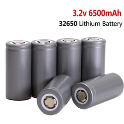 New 32650 Battery 3.2V 6500mAh LiFePo4 Rechargeable Battery 32650 32700 Li-po Battery for Solar Panel Outdoor Garden Light Power