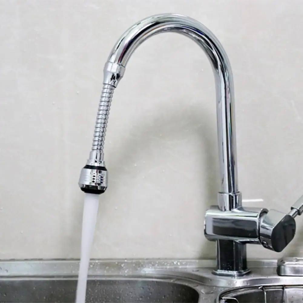 ก๊อกน้ำห้องครัว Bubbler น้ำ Saving Tap Aerator Diffuser ก๊อกน้ำ360องศา Rotatable Shower Head Filter หัวฉีดอะแดปเตอร์